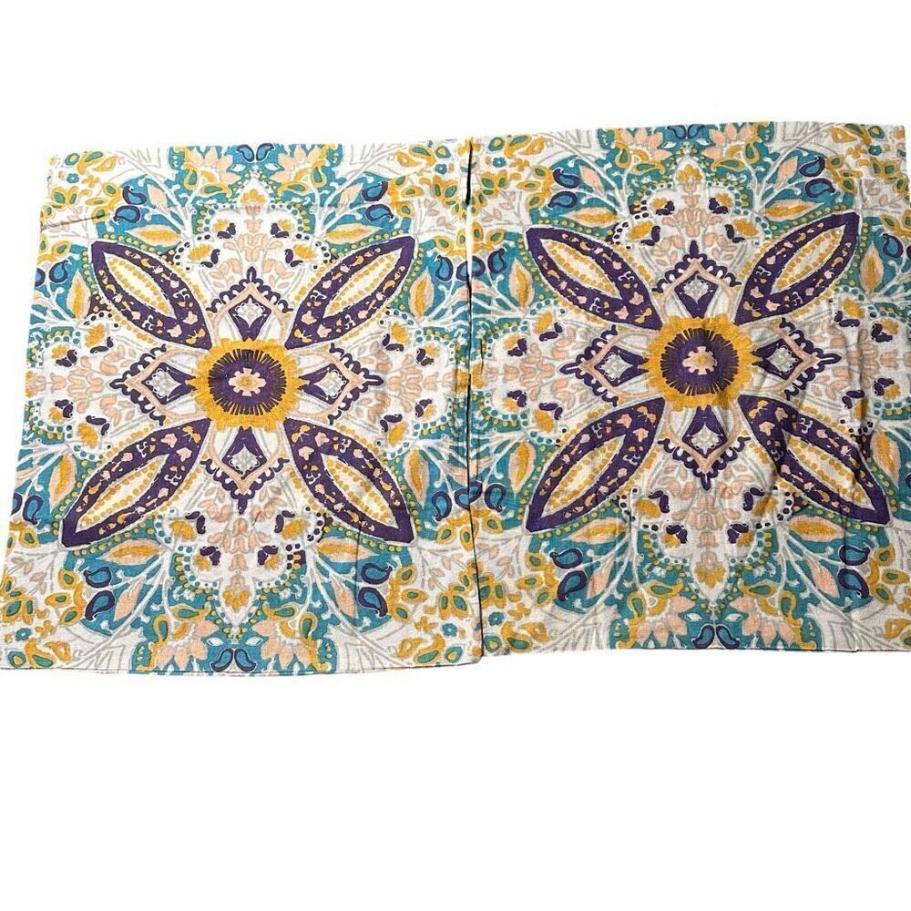 Urban Outfitters Nessa Floral Medallion Sham Set